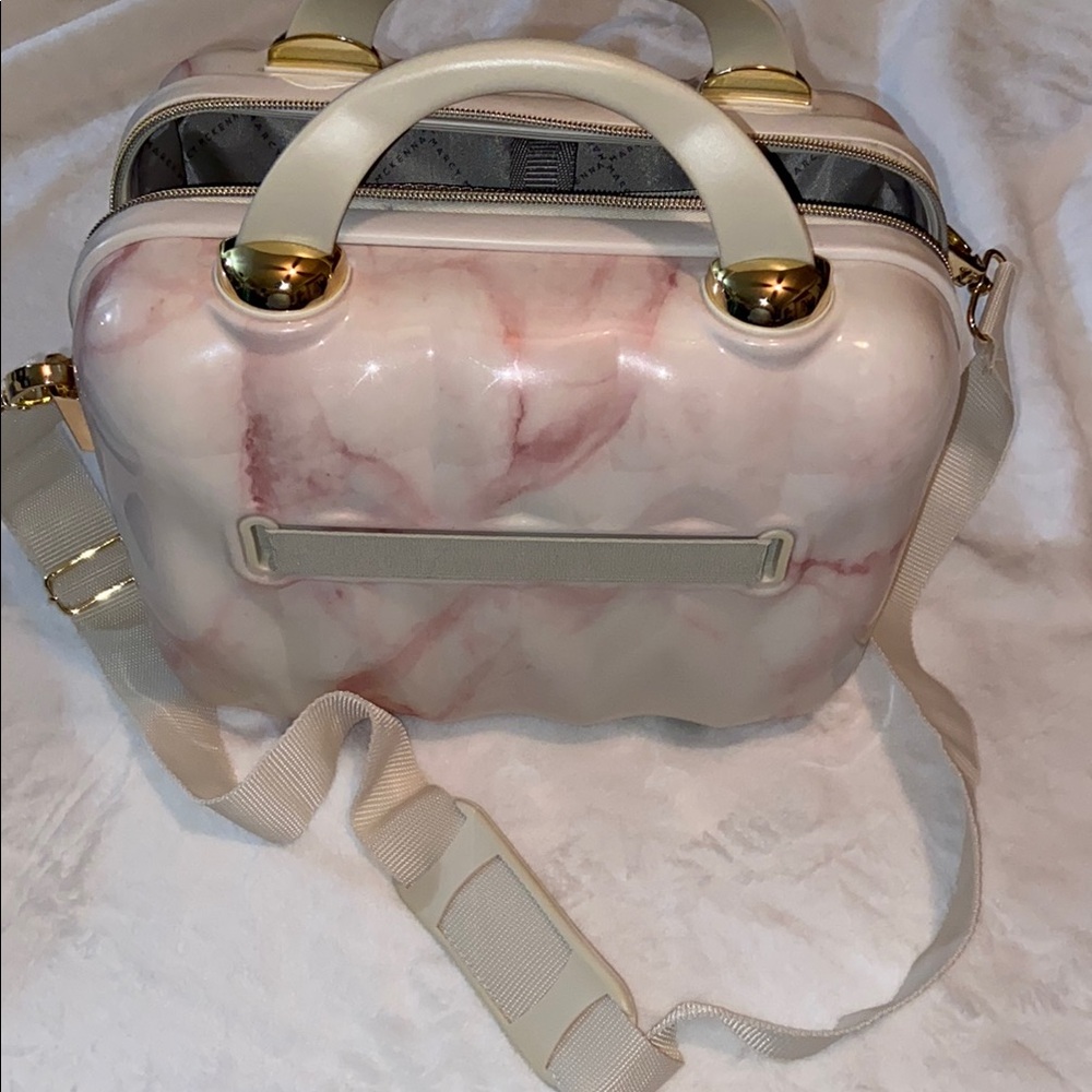 Elegant Cream and Pink Women's Bag - Picture 9 of 9